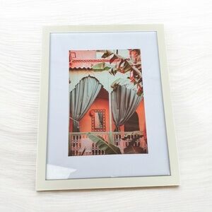 Framed Moroccan Colorful Tropical Architectural Art